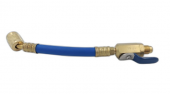 Гибкий переходной адаптер с вентилем DSZH R410-BV (M1/4"SAE х F5/16"SAE)