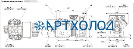 Компрессор 4FE-35Y (LBP/MBP/HBP) Ecoline Bitzer Компрессор 4FE-35Y (LBP/MBP/HBP) Ecoline Bitzer